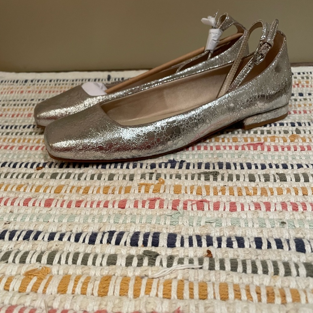 Dolce Vita Silver Women's Ballet Flats